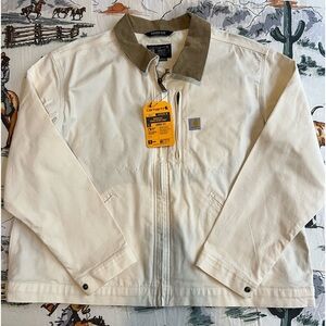 WOMEN'S RE-ENGINEERED RUGGED FLEX® LOOSE FIT CANVAS DETROIT JACKET